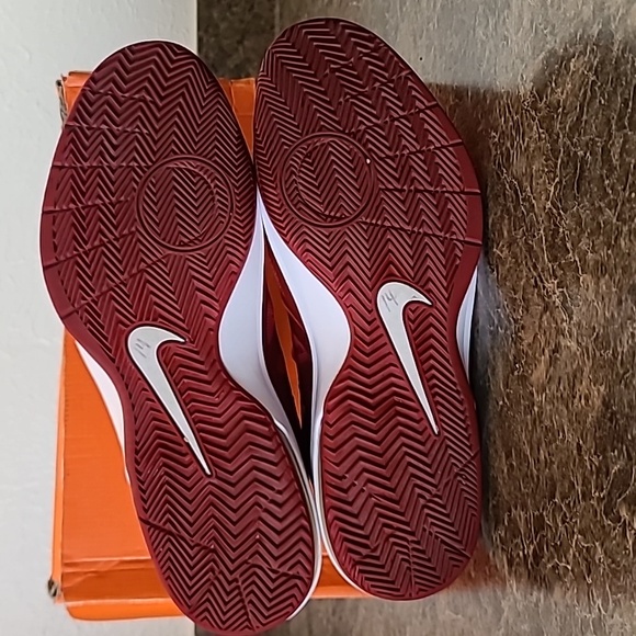 Nike Air Max Hyper Aggressor TB Gym Red White Mens Sneakers 524867-600 Size 14 - Picture 8 of 16